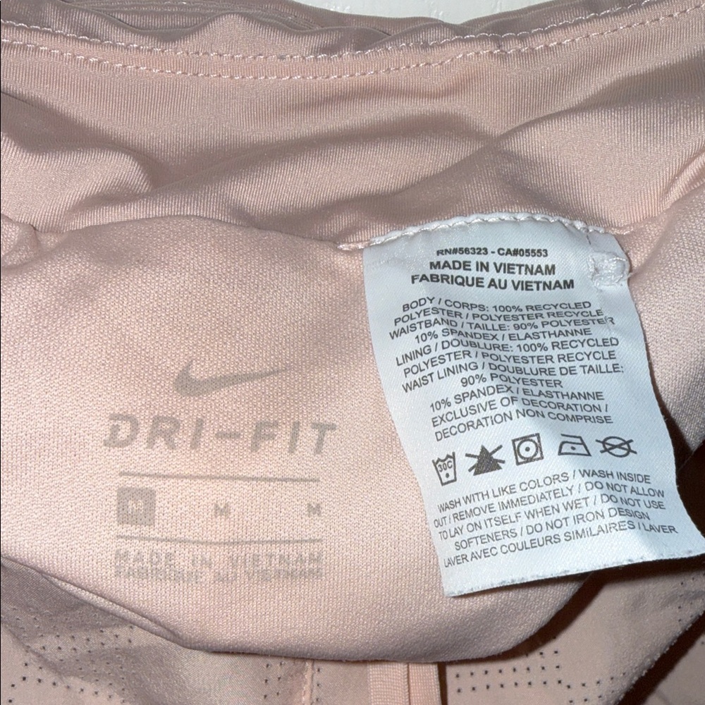 Nike Women's Athletic Shorts in Light Pink - Picture 3 of 4